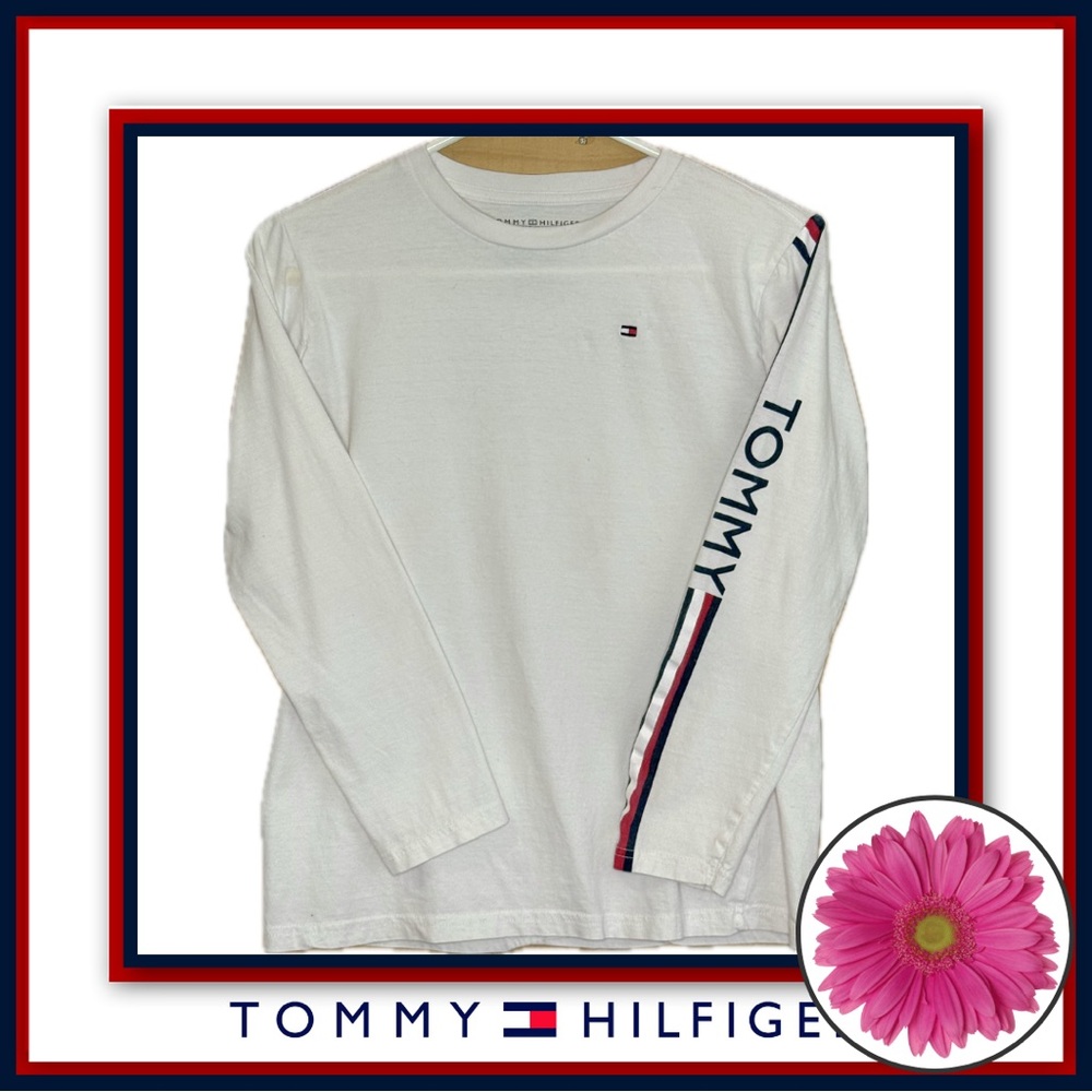 3/$10, 5/$15 - Tommy Hilfiger Boy’s Long Sleeve T-Shirt – Size Large